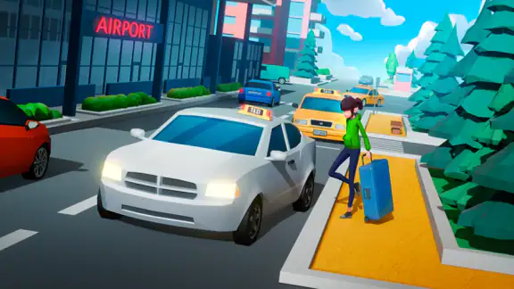 Pick Me Up 3D: Taxi Game screenshot