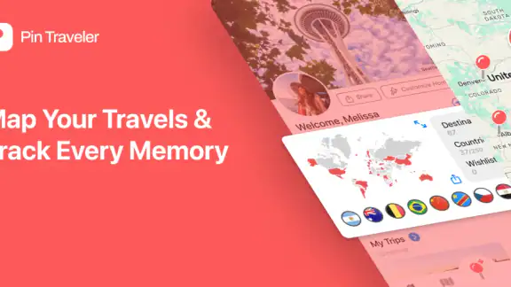 Pin Traveler: Travel Tracker screenshot