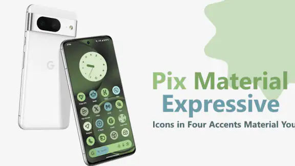 Pix Material Expressive Icons screenshot