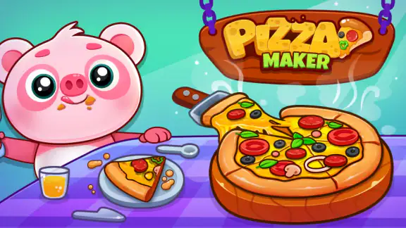 Pizza Maker Kids Cooking Games screenshot