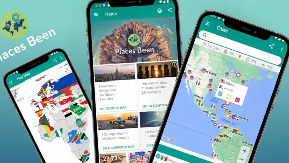 Places Been - Travel Tracker screenshot