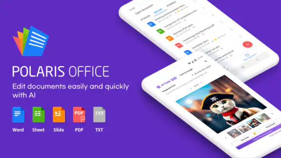 Polaris Office: Edit&View, PDF screenshot