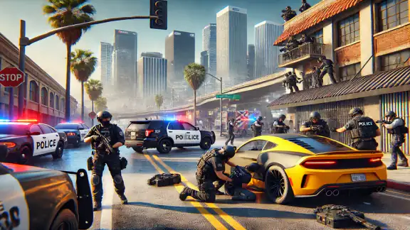 Police Car Chase: Police Games screenshot