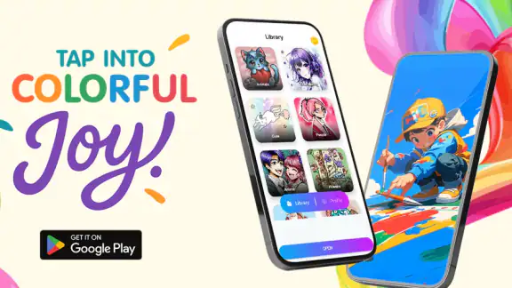Pop Color: Painting & Coloring screenshot