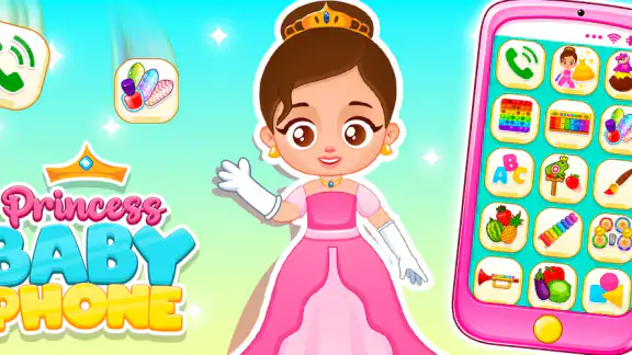 Princess Baby Phone Game screenshot
