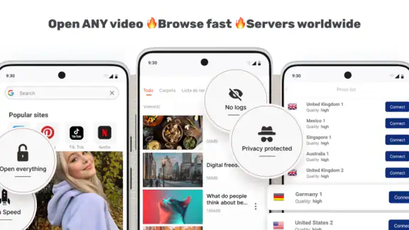 Proxy Browser screenshot
