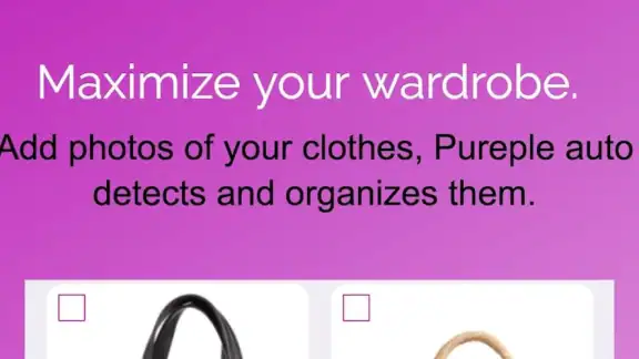 Pureple AI Outfit Planner screenshot