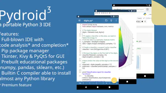 Pydroid 3 - IDE for Python 3 screenshot