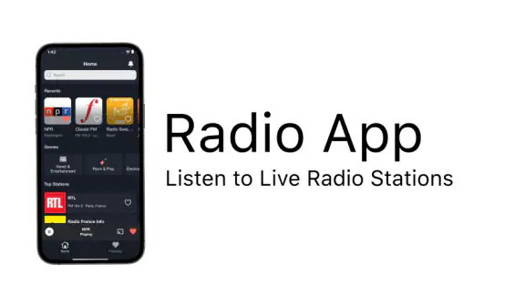 Radio App screenshot