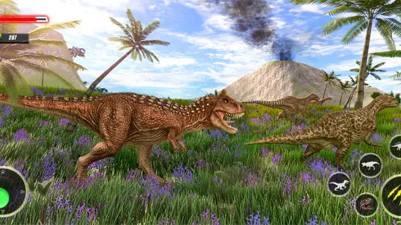 Real Jurassic Dino Revolt Game screenshot