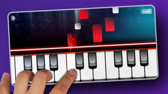 Real Piano electronic keyboard screenshot