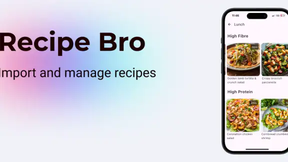 Recipe organizer: Recipe Bro screenshot