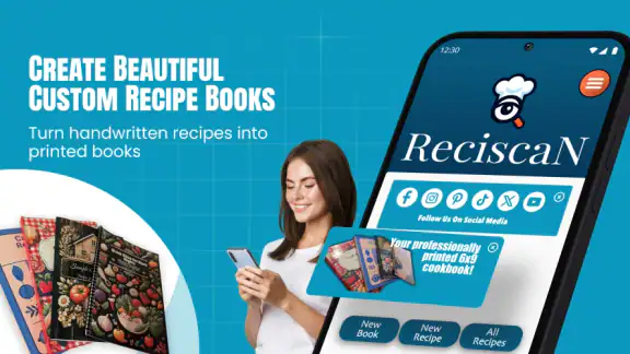 ReciScan - Cookbook Maker screenshot