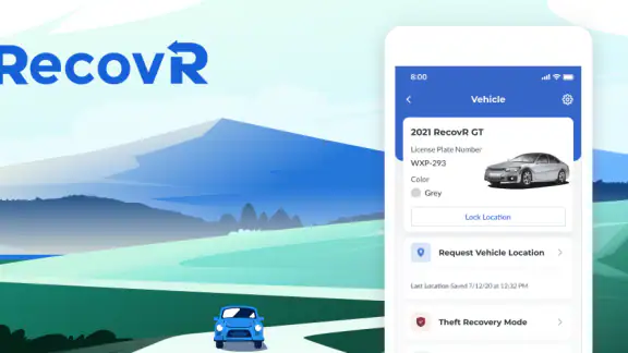 RecovR: Vehicle Theft Recovery screenshot