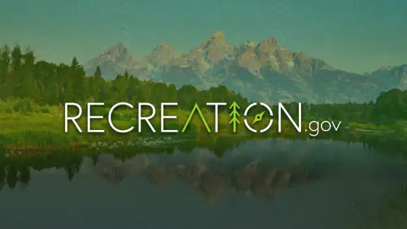 Recreation.gov screenshot