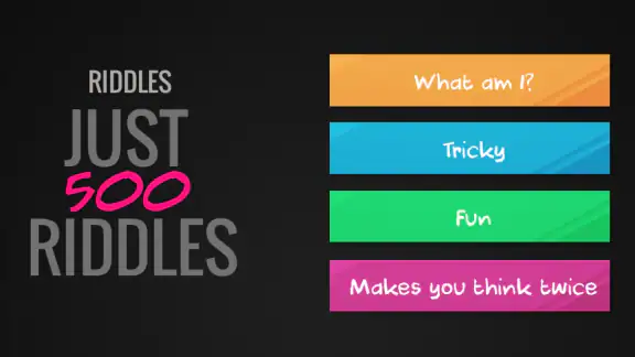 Riddles Test - 500 Brain Games screenshot