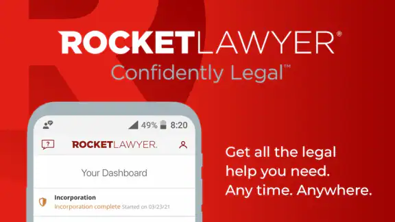 Rocket Lawyer Legal & Law Help screenshot