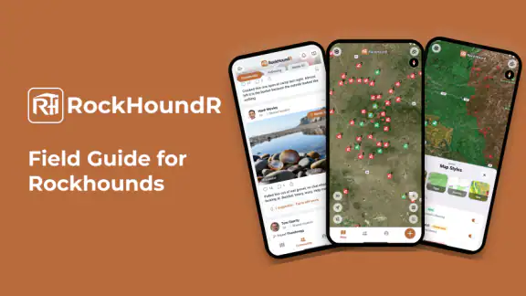 RockHoundR: Rockhounding Map screenshot