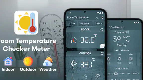 Room Temperature Thermometer screenshot