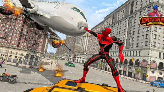 Rope Action City Fighting Game screenshot