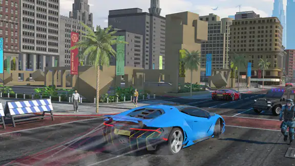 Rope Gangster Crime City screenshot