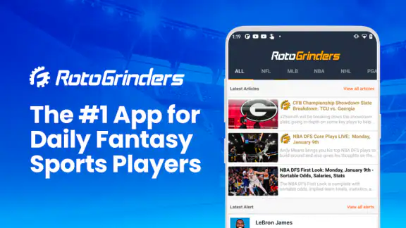 RotoGrinders Daily Fantasy screenshot