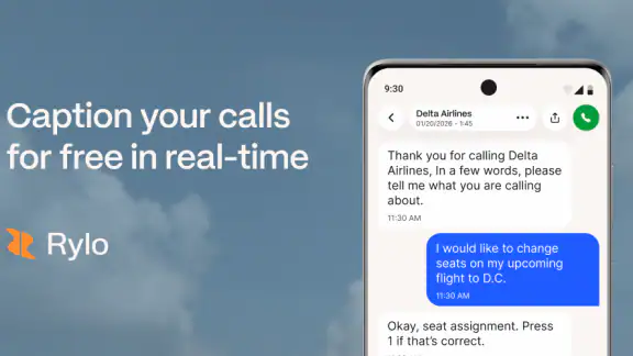 Rylo: Live Call Captions screenshot