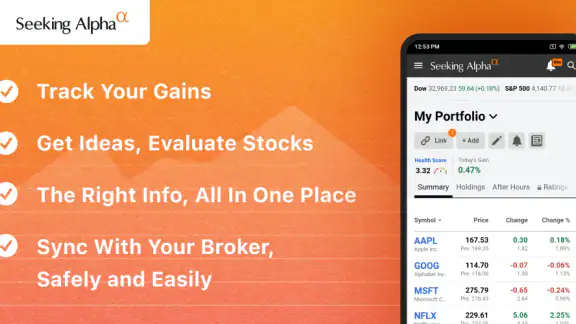 Seeking Alpha: News & Analysis screenshot