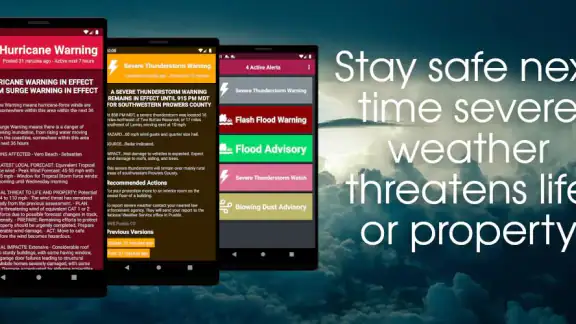 Severe Weather Alerts screenshot