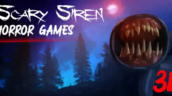 Siren horror: Big head game 3d screenshot