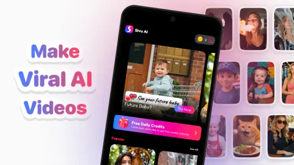 Sivu - AI Face Photo Video App screenshot