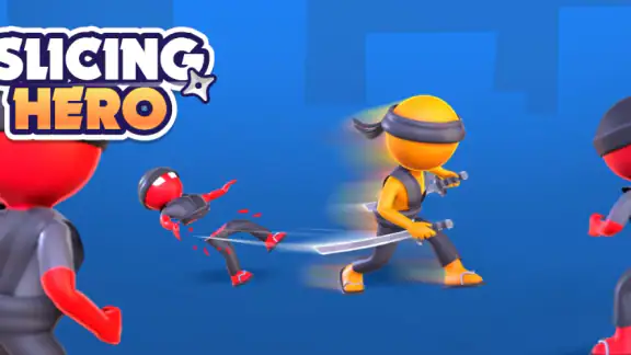 Slicing Hero Sword Master Game screenshot