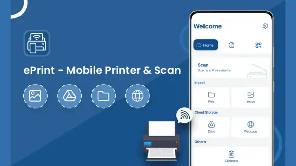 Smart HPrinter Service :ePrint screenshot