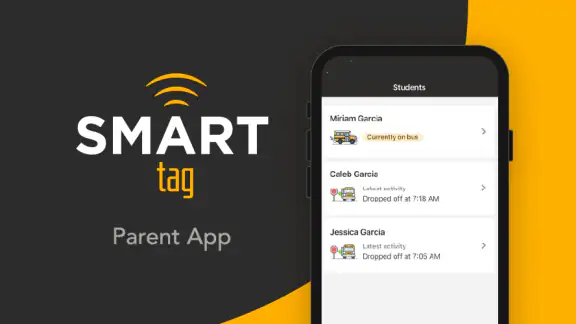 SMART tag™ Parent App screenshot