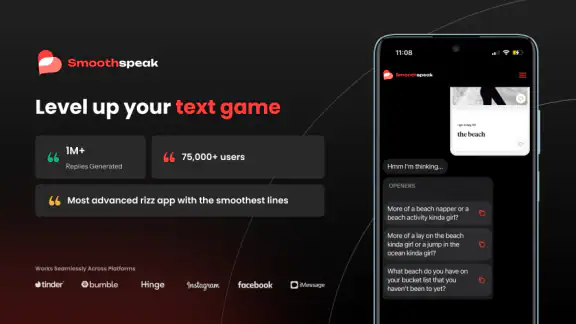 Smoothspeak: AI Dating Coach screenshot