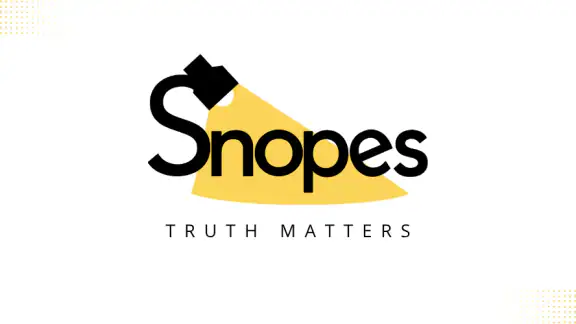Snopes screenshot