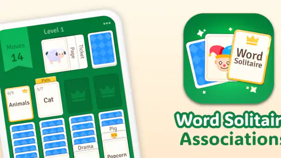 Solitaire Associations: Words screenshot