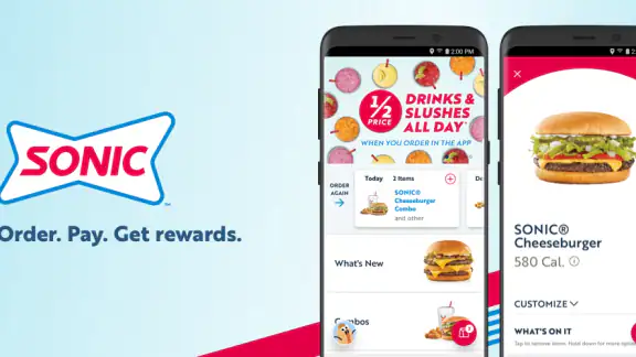 SONIC Drive-In - Order Online screenshot