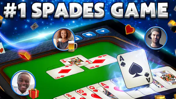 Spades Plus - Card Game screenshot