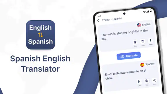Spanish English Translator screenshot