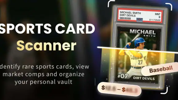 Sports Card Value Scanner screenshot