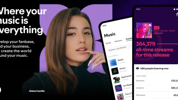 Spotify for Artists screenshot