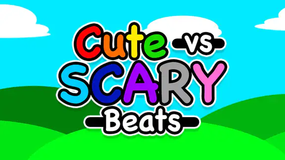Sprunki Cute vs Scary Beats screenshot