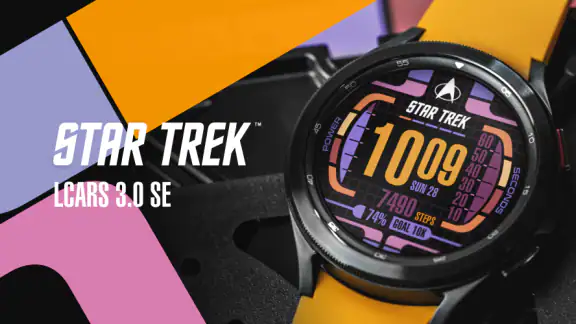 Star Trek LCARS SE Watch Face screenshot