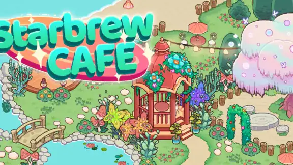 Starbrew Cafe: Mystical Merge screenshot