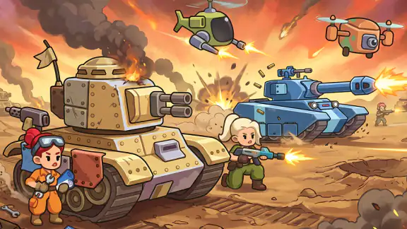 Steelborn: Tank Idle RPG screenshot