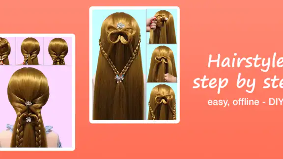 Step by Step Hairstyle App screenshot