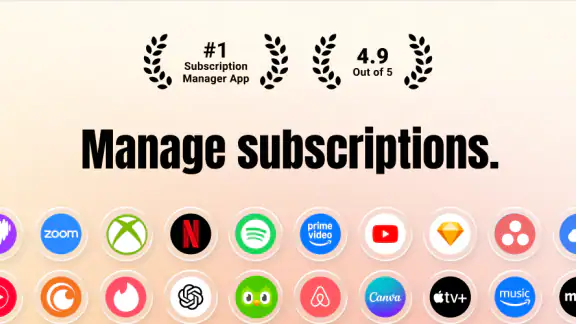 Subscription Manager: Reko screenshot