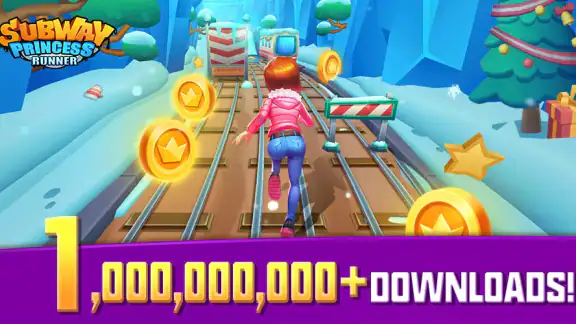 Subway Princess Runner screenshot