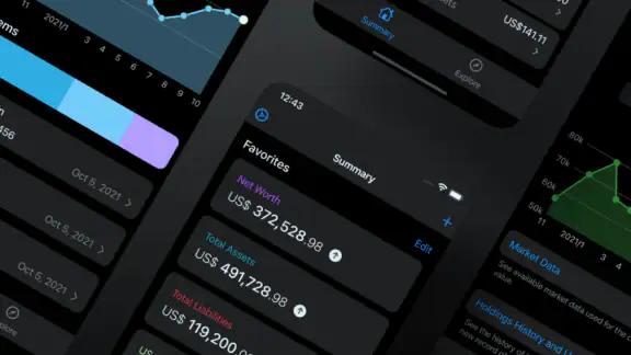 Sumio: Net Worth Tracker screenshot
